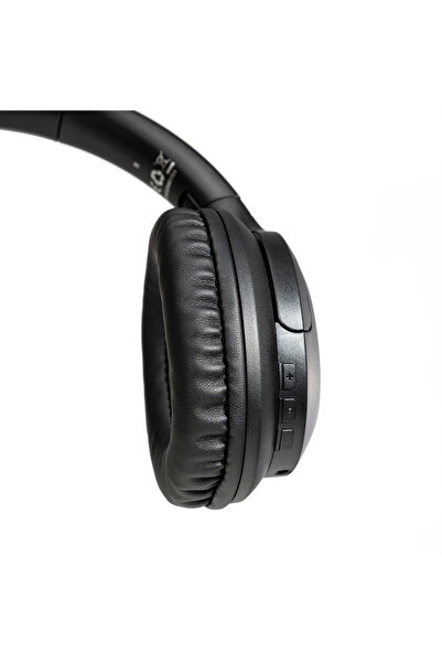 Moodix KO23NB1701 ANC Bluetooth On-Ear Headphones, Black