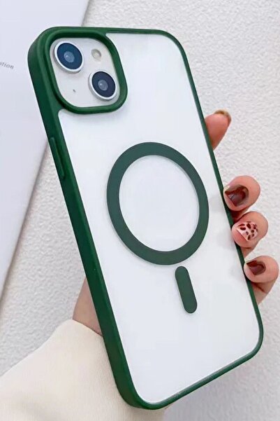 Vip Case İphone 15 Magsafe Wireless Şarj Özellikli Silikon 2mm Kamera Çıkıntı...