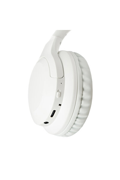 Moodix Ko23nb1701w Anc Bluetooth On-ear Headphones, White