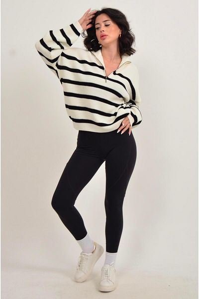 Figo Half Zipper Women's Sweater