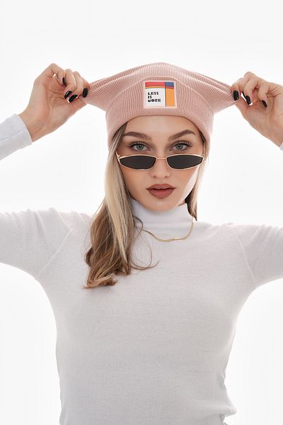Glove workshop Unisex Beanie Beret with Logo (Advert)