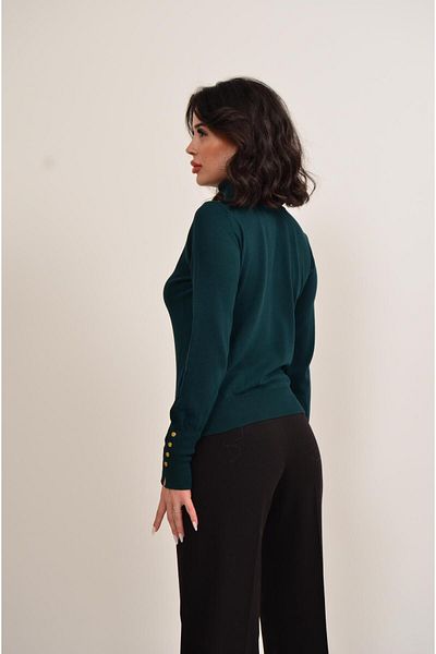 Figo Women's High-Top Sweater with Sleeves