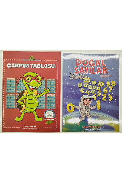 Karma Kitaplar İlkokul Çarpım Tablosu ve Doğal Sayılar Çalışma Kitabı - Çarpı...