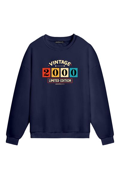Mounte Bianca Unisex Vintage 2000 - Κανονικό φούτερ