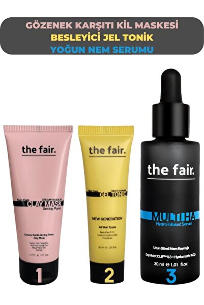 the fair. Gözenek Karşıtı Kil Maskesi 30 ml Besleyici Jel Tonic ve Yoğun Nem ...