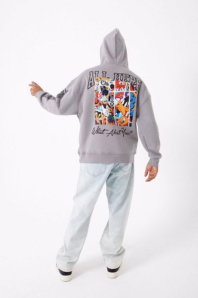 misigo Old School Hooded Ice Grey