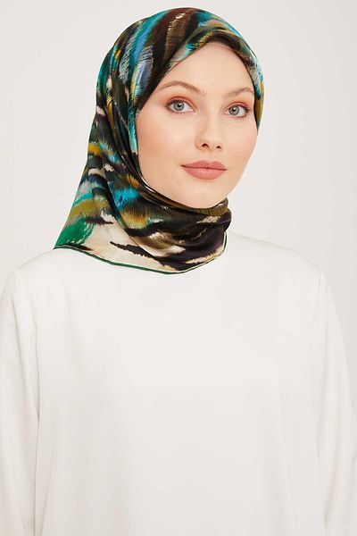 Armine Σειρά Nostalgia Twill Silk Scarf 9049-35nt
