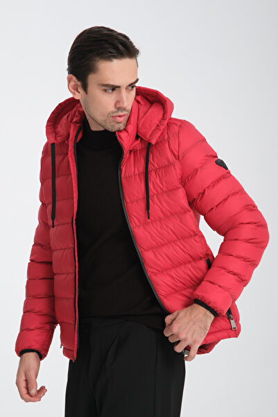 Frappoli Hooded Men's Puffer Coat