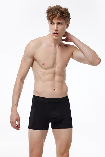 Malabadi Ανδρικό Black Modal Boxer 1M014