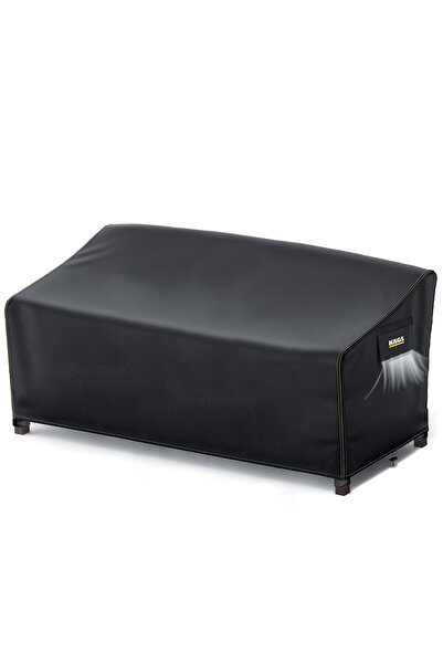 Genel Markalar Çift Kişilik Bahçe Koltuk Örtüsü, Koruma Kılıfı, Dış Mekan Kol...