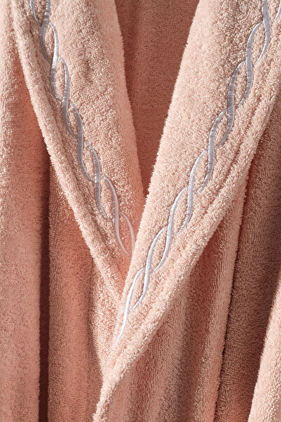 Doqu Home Helena Bathrobe and Face Dust S/M-L/Xl Powder-Ecru