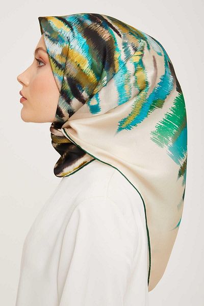 Armine Σειρά Nostalgia Twill Silk Scarf 9049-35nt