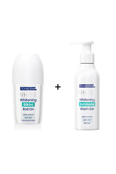 Novaclear رول تبييض البكيني 50 مل + جل غسول حميمي 200 مل (عرض)