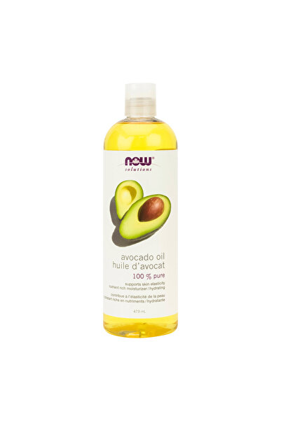 Now AVOCADO REFINED MOISTURIZING OIL 473ML
