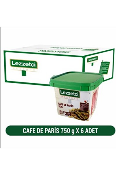 LEZZETÇİ Lezzetçi Cafe De Paris Sos 6 x 750 G