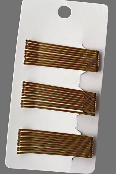 Barly 30'lu Altın Renk Tel Toka