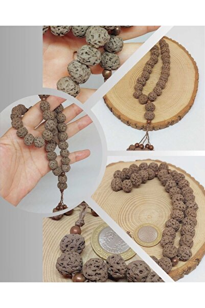 Yasamtohumu Anatolska serija zemlje 33' keramičke perle smeđe boje molitvene ...