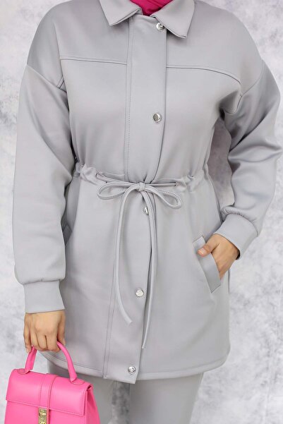 benguen Γκρι Scuba Hijab Suit - Μοντέλο 4567