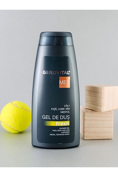 GEROVITAL MEN GEL DE DUS FRESH 3IN1 400ml