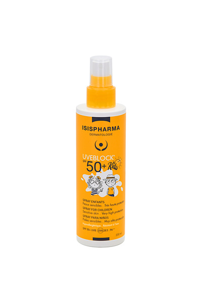 ISIS Pharma UVEBLOCK SPF50+ Very High Protection Spray for Kids, 200ml