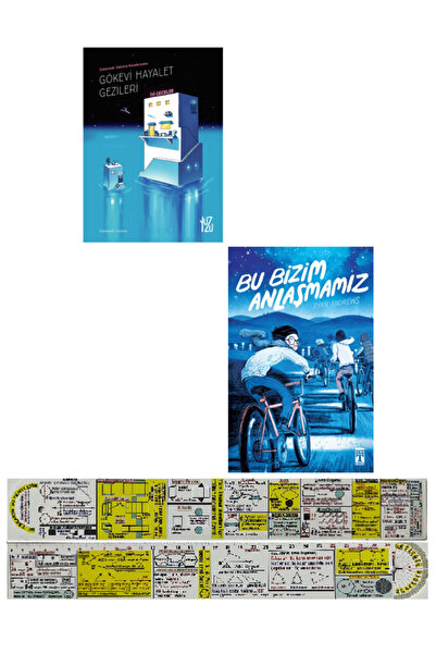 Genç Timaş Gökevi Hayalet Gezileri + Bu Bizim Anlaşmamız 2'li Çizgi Roman Set...