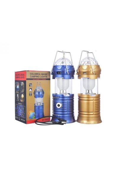 Powermaster Sx-6805 Renkli Şarjlı Kamp Lambası