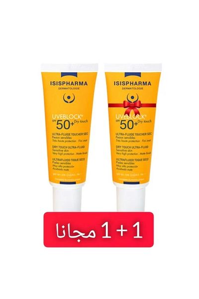 ISIS Uveblock Spf 50+ Dry Touch Ultra Fluid 40 Ml (1+1)