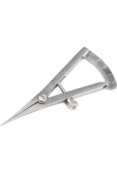 BGA 0-20mm Angle Gauge Caliper Ruler Thickness Gauge Stainless Steel