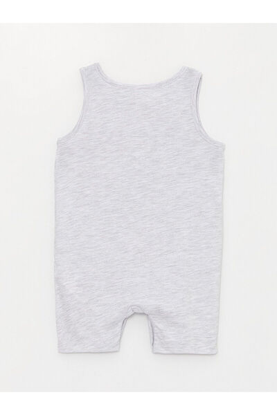 LC Waikiki Lcwk Crew Neck Printed Baby Boy Jumpsuit