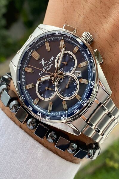 Daniel Klein Paslanmaz Çelik Kordon Erkek Kol Saati+3 atm Su Geçirmez 2 Yıl G...