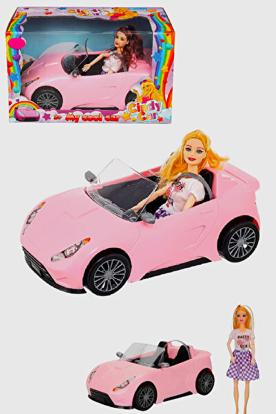 kalitexhome Oyuncak Bebek Ve Araba Cindy Ve Havalı Arabası, Cindy My Cool Car...