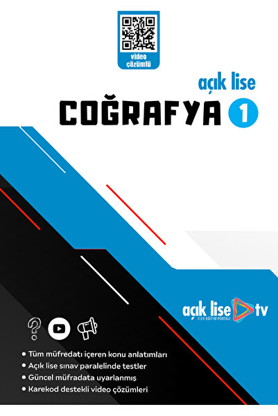 Açık Lise TV Açık Lise COĞRAFYA 1 - Konu Soru - Güncel Müfredat