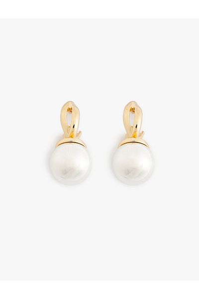 Koton Globe Detailed Stylish Hoop Earrings