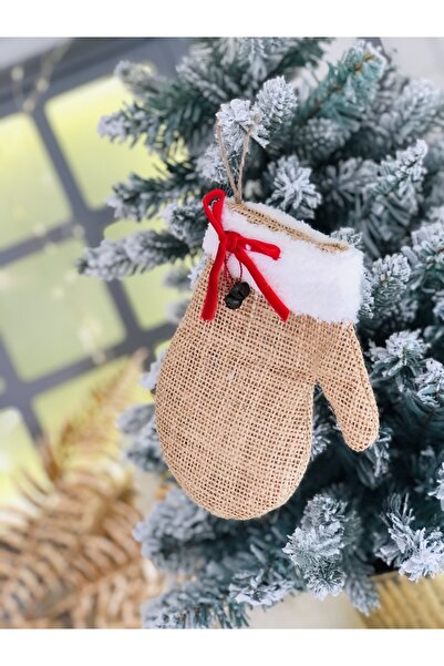 Derin Düşler شجرة عيد الميلاد زخرفة القش متماسكة قفازات عيد الميلاد 15 سم قفا...