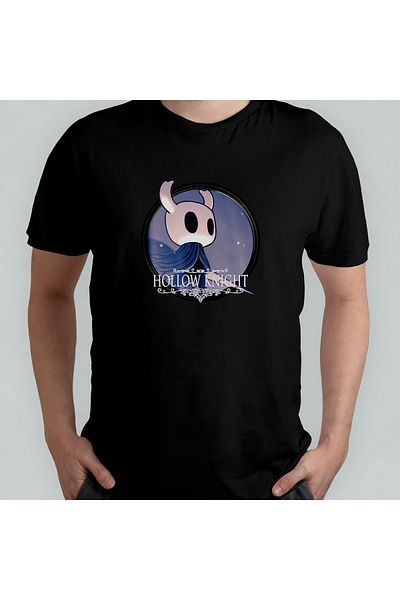 Pixxa Μπλουζάκι Hollow Knight Crew Neck 100% βαμβακερό - Μοντέλο 1