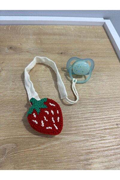 Punch işlemeli emzik askısı kişiye özel