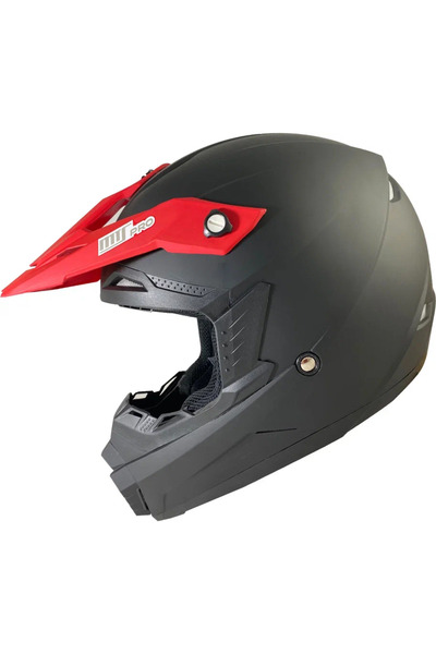 Genel Markalar Mts N600 Cross Kask Mat Siyah