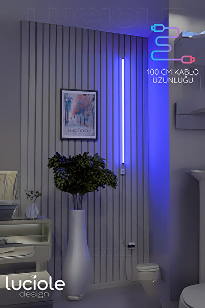 luciole Köşe Led Lambader Bar Işık Uzaktan Kumandalı Renk Animasyon Yapışkanlı Newlightye1