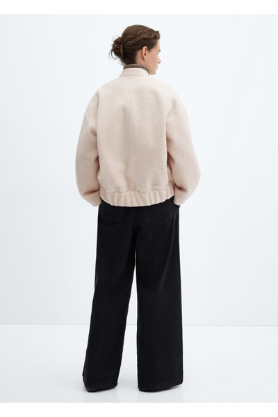 MANGO Woman Oversize Bomber Ceket