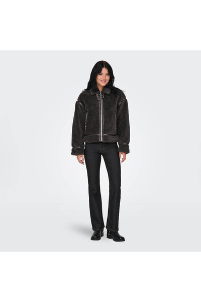 ONLY Onlmichelle Teddy Brown Дамско палто 15326006