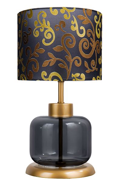 MINIMAL ETICARET VE BILGI TEKNOLOJILERI Vivid Transparent Black Glass Lampshade