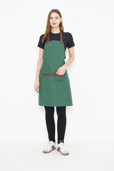 Monki Haus Water Repellent Stain Resistant Cafe Barista Ceramic Pastry Cook Waiter Florist Restaurant Cafe Apron Women Apron