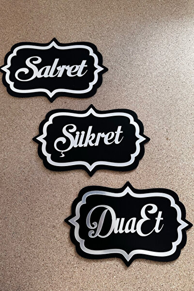 lina hobby Păstrează-ți pacientul, mulțumesc și rugă-te Set de 3 decorațiuni ...