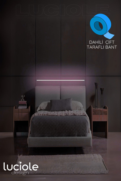 luciole Rgb Led Abajur Aplik Gece Lambası Lambader Renkli Uzaktan Kumandalı Işık - Ledtube6