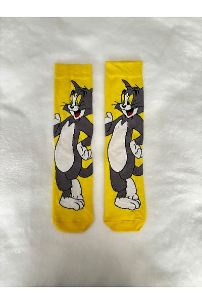 İNKO İÇ GİYİM Colorful Patterned Character Socks