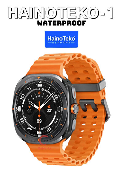 GoMarkt Haino Teko-1 Amoled Watch Ultra Akıllı Saat Titanyum Gri 47MM Waterproof