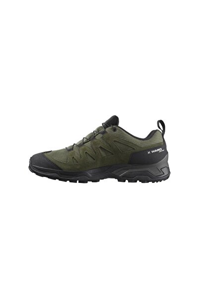 Salomon 471822 X Ward Leatger Goretex Erkek Ayakkabı HAKİ