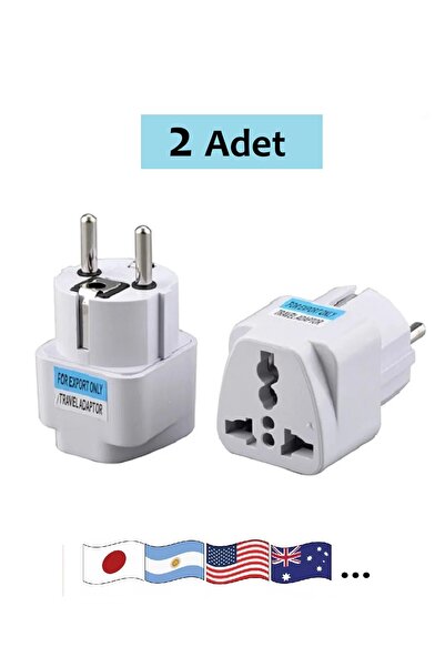 ANKTEK Priz Çevirici Dönüştürücü Almanya Çin Japon Amerikan İng Tipi Fişleri ...