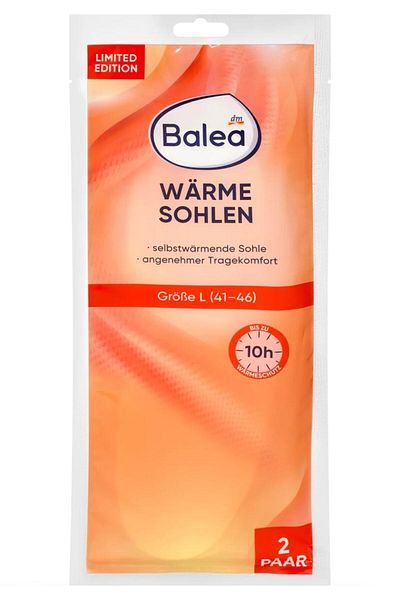 BALEA 41-46 Model Felt Shoes Heating - 2 Pairs and 4 Pcs