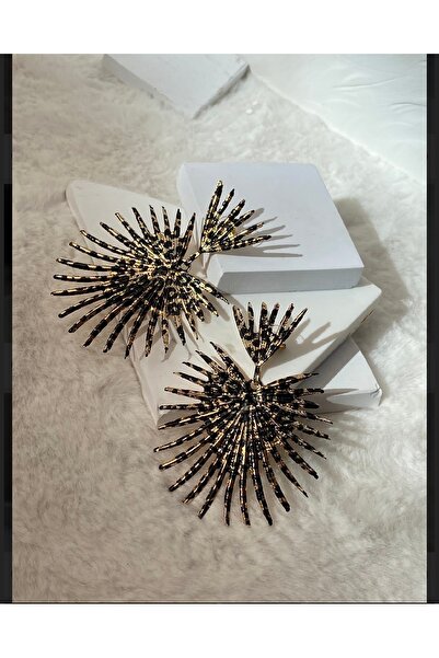 Derya ceylan luxury aksesuar Leopard Earrings